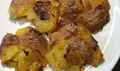 Pečené vařené brambory