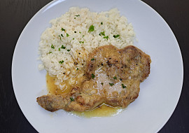 Rychlý přírodní vepřový řízek