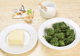 Špenátová pomazánka s tofu