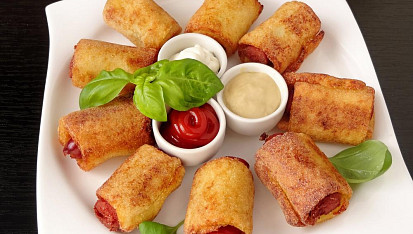 Trampské cigáro v bramborovém těstíčku