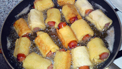 Trampské cigáro v bramborovém těstíčku