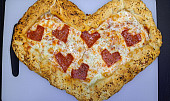 Valentýnská pizza