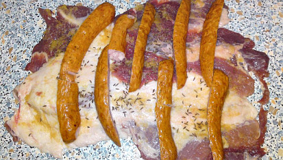 Hustopečský kotouč (Bůčková roláda)