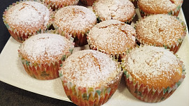 Jahodové muffiny