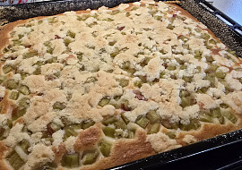 Rebarborový koláč