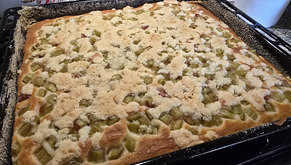 Rebarborový koláč