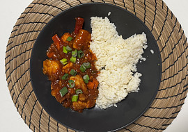 Sladkokyselé kuře po asijsku