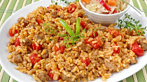Srbské rizoto s cherry rajčátky