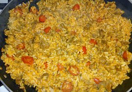 Srbské rizoto s cherry rajčátky