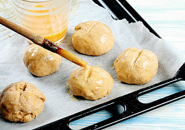 Bochánky s ořechy