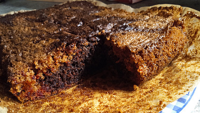 Červenořepná buchta s chutí jahody