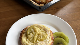 Koláčky s tvarohem a kiwi