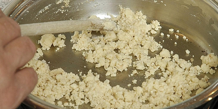 Koprovka s tvarohovými knedlíčky