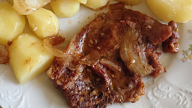 Zapečená krkovička v marinádě