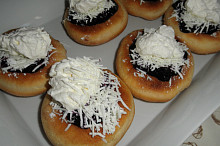 Borůvkové vdolky z trouby