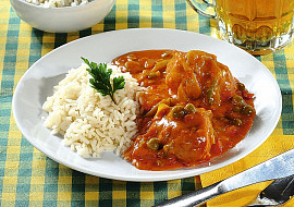 Dalmatské čufty v rajčatové omáčce