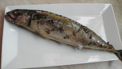 Makrela pečená v troubě, Makrela pečená v troubě