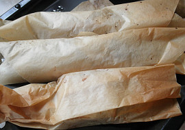 Makrela pečená v troubě (Příprava makrely)