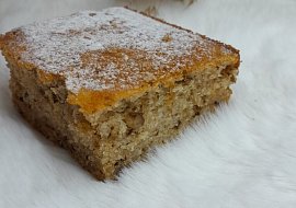 Rychlá ořechovo-jablečná buchta