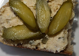 Rychlá škvarková pomazánka (Výborná.)