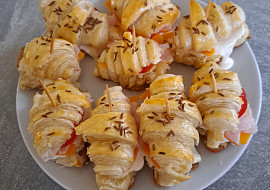 Mini croissanty naslano i sladké