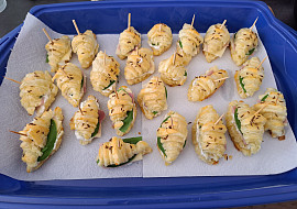 Mini croissanty naslano i sladké
