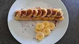 Palačinky s banánem