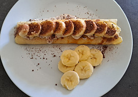 Palačinky s banánem