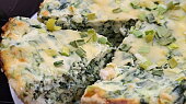 Špenátový quiche