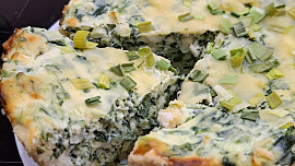 Špenátový quiche