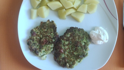 Brokolicové placičky