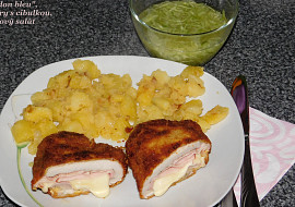 Cordon bleu - plněný řízek