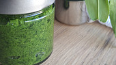 Pesto z medvědího česneku