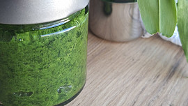 Pesto z medvědího česneku