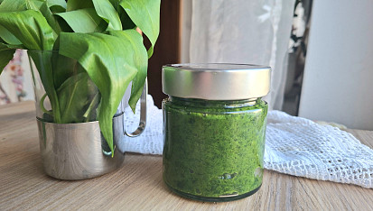 Pesto z medvědího česneku
