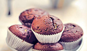 Cuketové muffiny s čokoládou