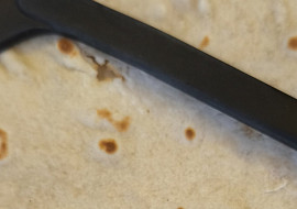 Indické placky naan z pánve (bez droždí) (Byly výborné 😋😋😋)