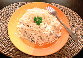Špagety carbonara po česku