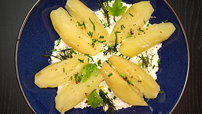 Brambory "na loupačku"