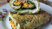 Cuketová tortilla z horkovzdušné fritézy