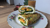 Cuketová tortilla z horkovzdušné fritézy