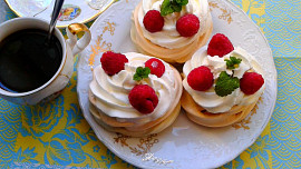 Kávové mini Pavlovy