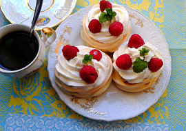 Kávové mini Pavlovy
