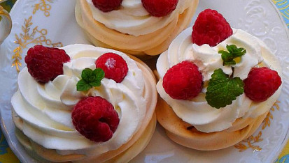 Kávové mini Pavlovy