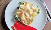 Lasagne se špenátem a ricottou