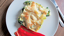 Lasagne se špenátem a ricottou