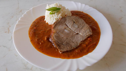 Vepřová krkovice po cikánsku