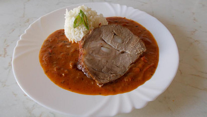 Vepřová krkovice po cikánsku
