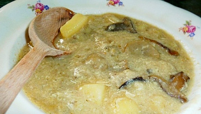 Zimní podkrkonošská polévka