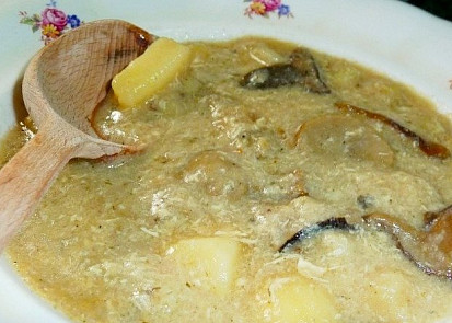 Zimní podkrkonošská polévka